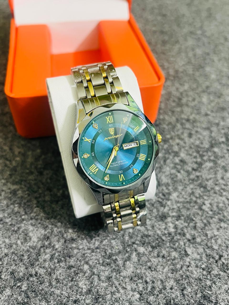 POEDAGAR MODEL 104 WATCH BLUE Color