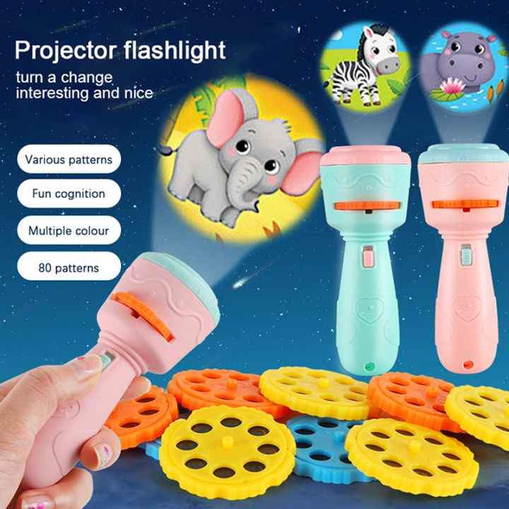 Tricolor Mix Flashlight Slide Projector Flashlight Safe to Use Small Torches lamp Flashlight.webp